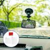 8Pcs Sticker Shield for Windshields, Clear Electrostatic Stickers Double-Sided Adhesive Pad Static Cling Window Film for Dash Cam Mounting