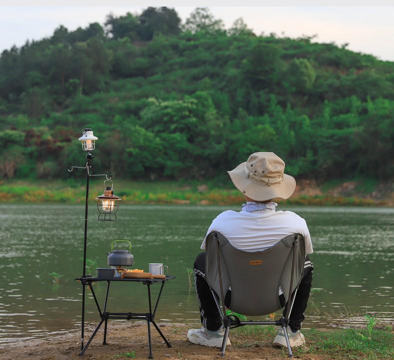 Ultra-Light Aluminum Folding Table for Camping, Picnics, BBQs, and Fishing 
