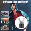 Bærbar pustetrener Justerbar motstand Menn Kvinner Munnmuskler Lungekapasitet Abdominal pustetreningsutstyr