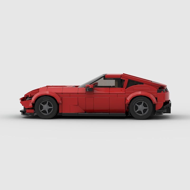 Creative MOC 8-Stud Ferrari Roma Model Building Blocks - Speed Series