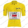 Team Tadej Pogačar Radtrikot Set Italien Frankreich Spanien Schweiz Tour Radsportbekleidung Herren Rennrad Trikot Trägerhose