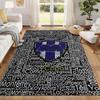 Club de Futboll Monterrey ICON Carpet Door Mat for Living Room or Bedroom Protective Mat Under Chair Office Decoration Christmas Gift Birthday Present