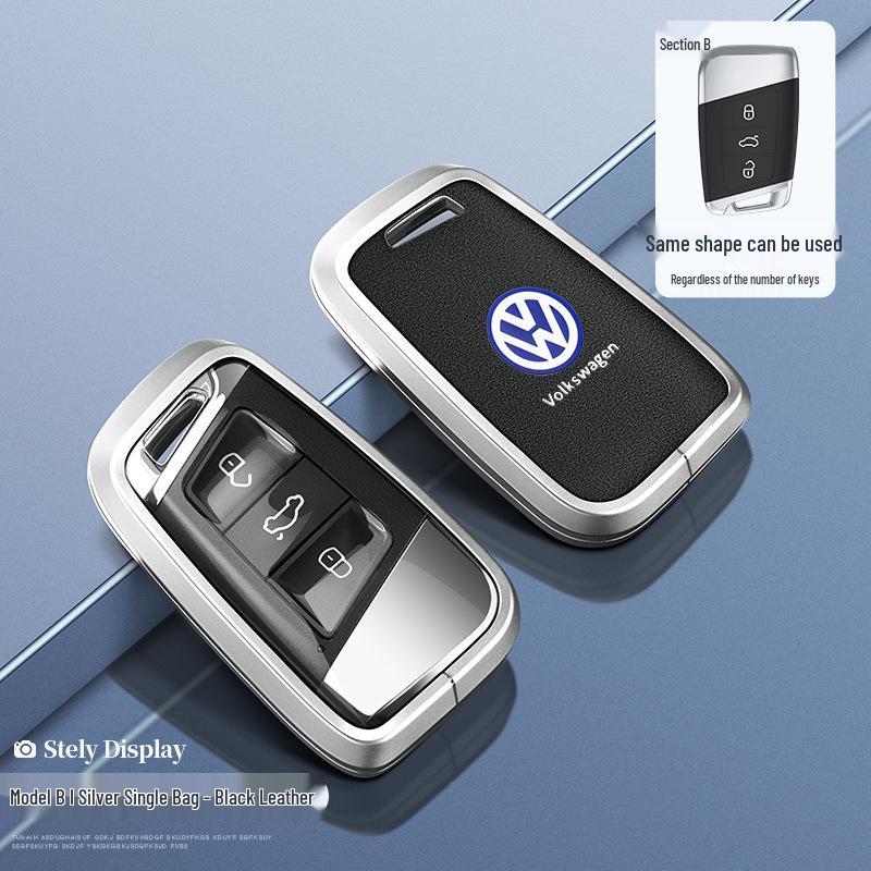 Volkswagen Key Case for Tiguan L, Lavida, Sagitar, Tayron, Bora, Magotan, Golf 7, Polo, T-Roc