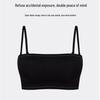 Women's Seamless Strapless Push-Up Bra: Anti-Exposure, Wireless, Sexy U-Back, Ideal for Small Breasts, Summer Thin