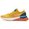 Cushioning Lightweight Low Top Running Shoes Men's Yellow Blue White 11935551-3
