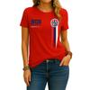 Unisex Soccer Fan Short Sleeve T-Shirt for Men and Women, Casual Sports Top for Day