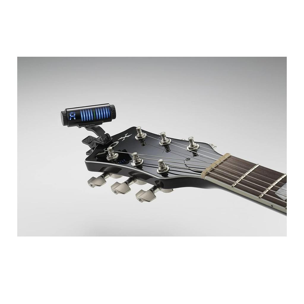KORG Ladička Clip Tuner Sledgehammer Pro, 3D vizuální displej, cent, vysoce přesné ladění stroboskopu, lehká kompaktní kytara/baskytara SH-PRO ±0,1