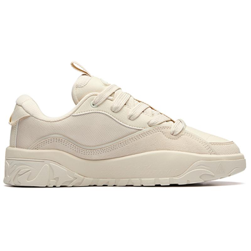 Anta Hot Height Increasing Low-Top Skateboard Shoes Men's Muddy Sandy Gray Sneakers 912238083-2