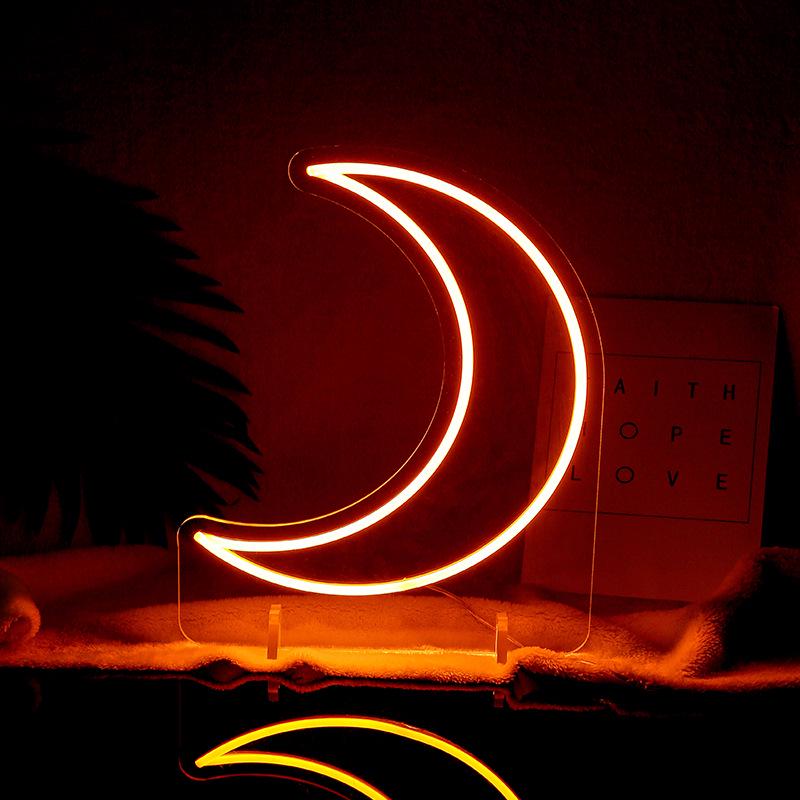 Cross-Border LED Neon Light: Outdoor/Indoor Decorative Luminous Letters for Influencer Walls