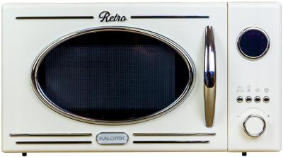 Magnetron grill magnetron retro 1150w 20l crème magnetron