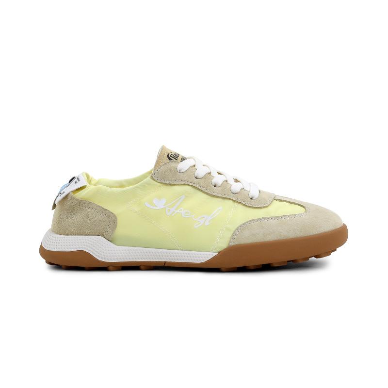 Premium Cowhide Edition~ Ballet Women's New Autumn Breathable Leisure Sports Versatile Little White Shoes