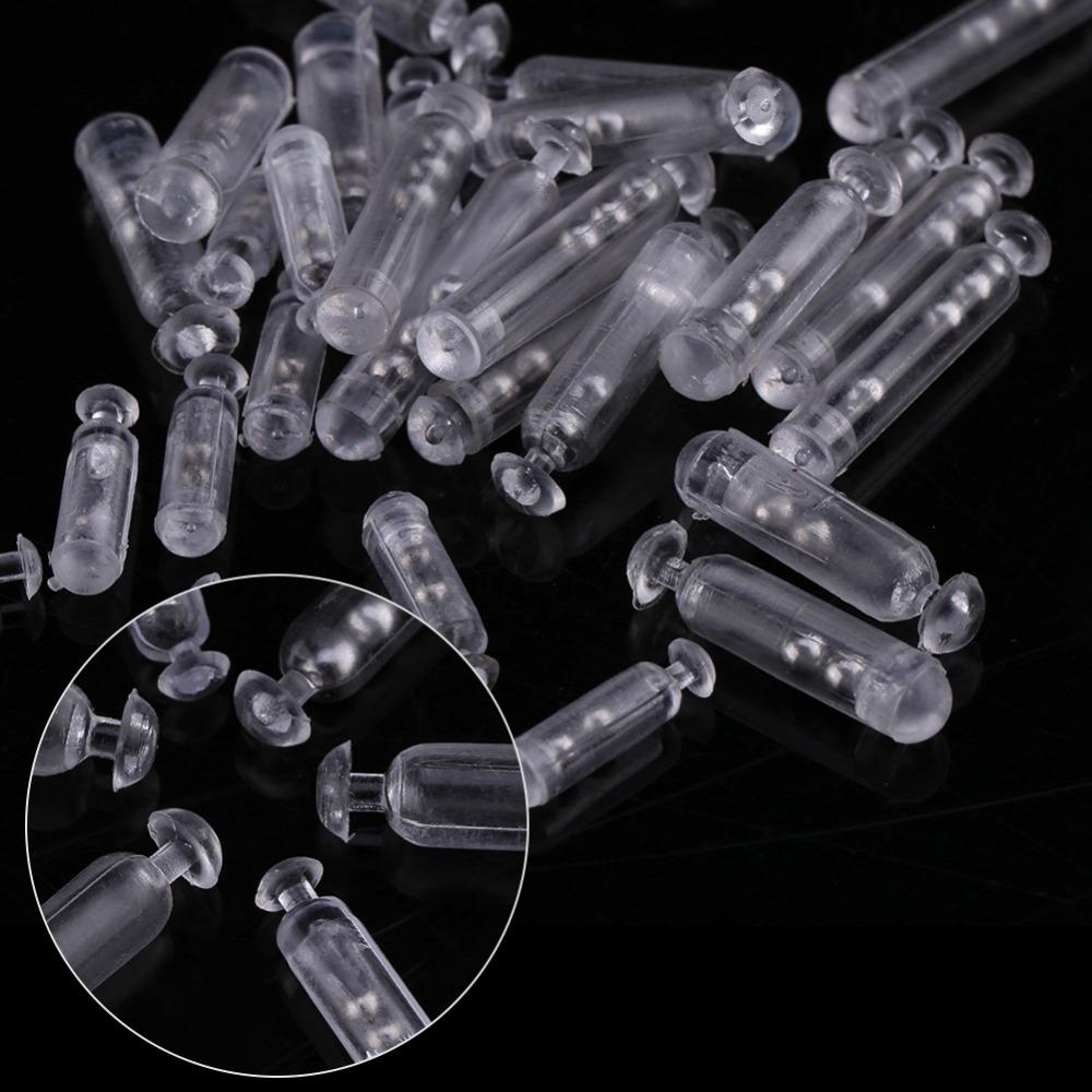 With Metal Ball Fishing Rattles Transparent Lure Insert Fishing Lure Insert Tube  Baits Making