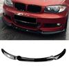 Buză de separare a barei de protecție față pentru Bmw E82 E88 Seria 1 118d 120i 120d 125i 135i 2008-2013 4 bucăți Canard spoiler difuzor truse de caroserie