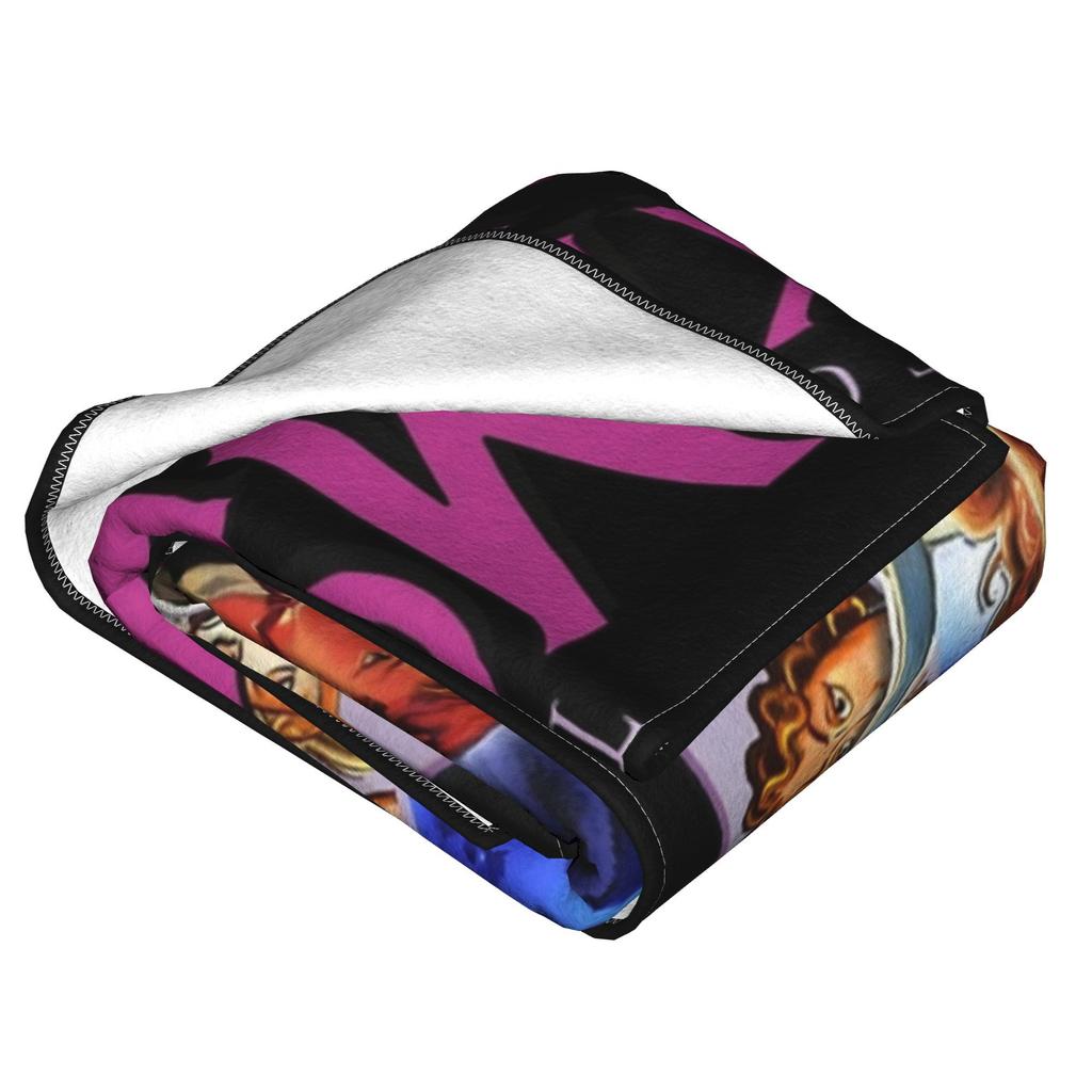 Secret of Monkey Island Logo Blankets Soft Flannel Healing Gift Adventure Game Throw Blankets Quilt