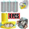 4 stuks Mesh Schoen Waszakken Met Rits Pluche Voering Wasmachine Droger Veilig Sneakerschoonmaak Reis Opberg Organizer