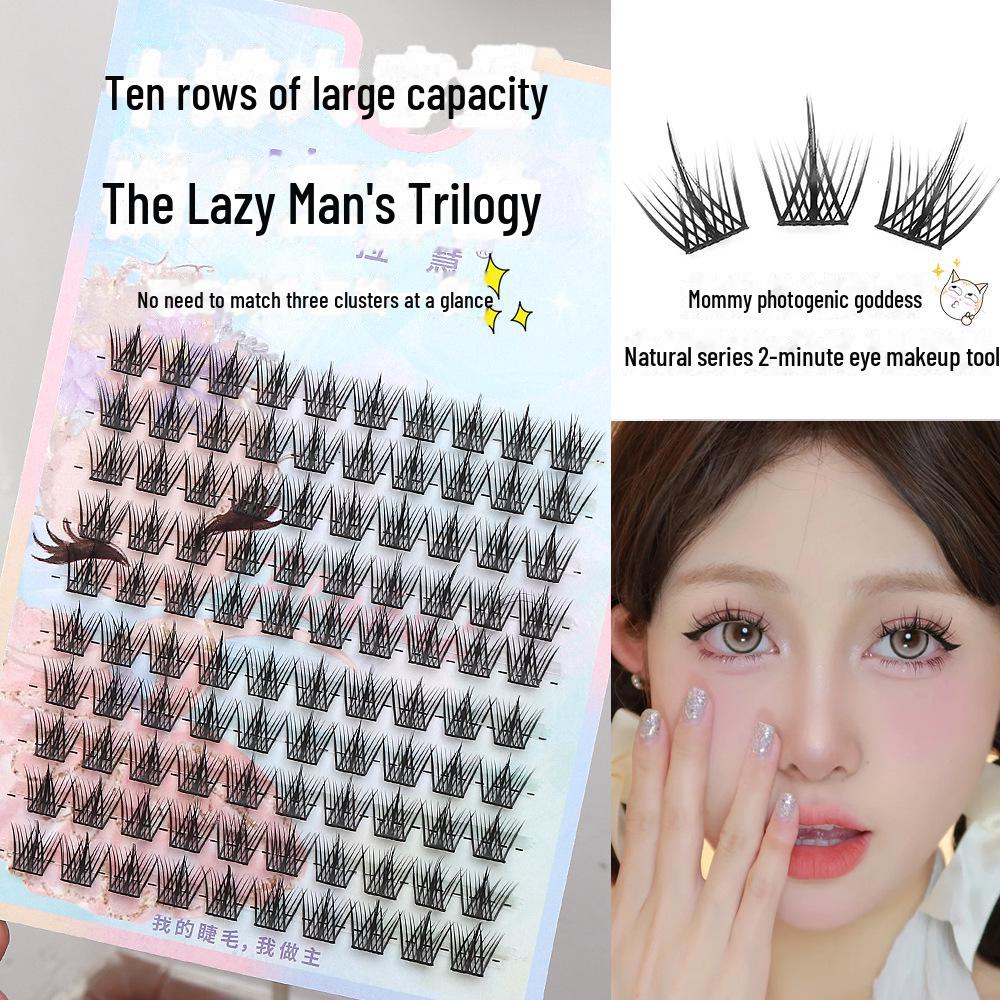 

Trilogy Popular Lash Set: Segmented, Photogenic, Beginner-Friendly, Pure Desire & Vitality Style. 10-row trilogy