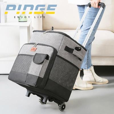 2021 Grote Rollende Geïsoleerde Picknick- & Voedselbezorgtas met Wielen