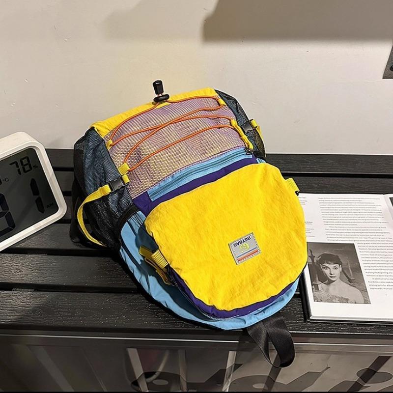 Backpack for College Students' Leisure Travel, Outdoor Hiking, Small Backpack, and Lightweight Computer Bag