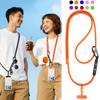 Adjustable Crossbody Phone Strap with Patch Neck Rope Mobile Phone Lanyard  Cell Phone Accessories