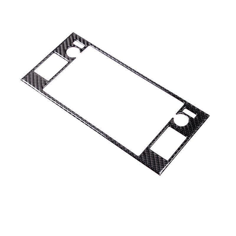 1Pcs Real Carbon Fiber Center Console Display Trim Cover For GR86/ BRZ -