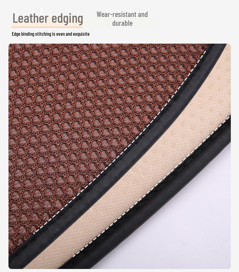 Ventiliertes 5-Sitzer Auto-Kissen-Set aus Eisseide