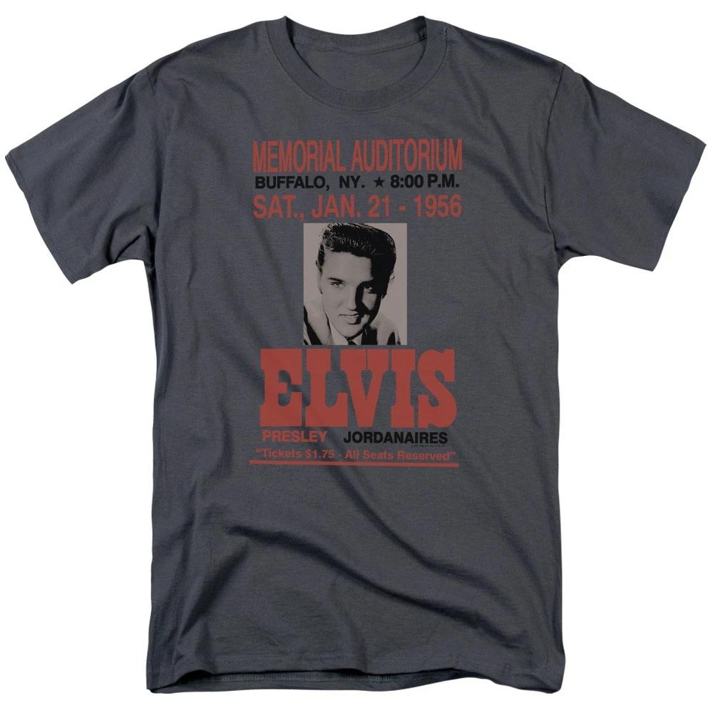 Elvis Presley - Buffalo 1956 - Unisex Short Sleeve Children s T-shirt - Gray 150