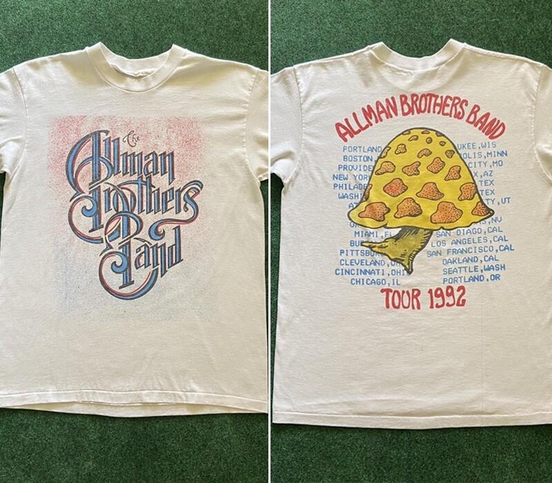 Rare 1992 Allman Brothers Band basic style Remake T shirt S-5XL S
