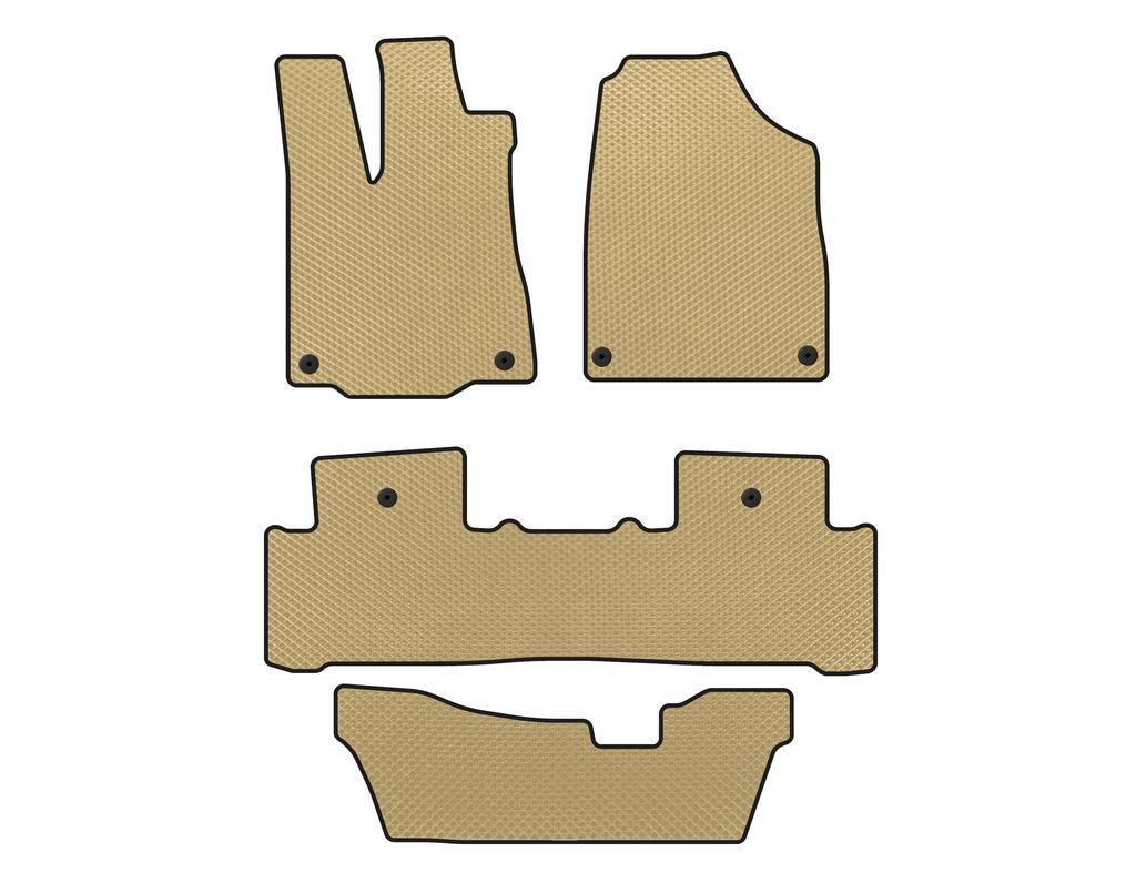 

EVA mats (3 rows, Beige) for Acura MDX 2013-2020