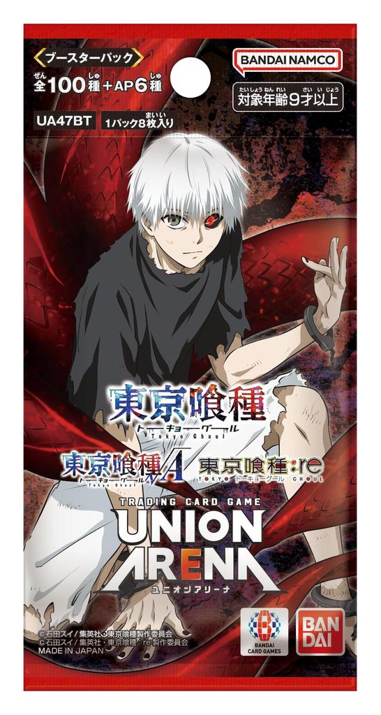 BANDAI UNION ARENA Booster Pack Series 16 packs "Tokyo Ghoul" [UA47BT] (BOX)