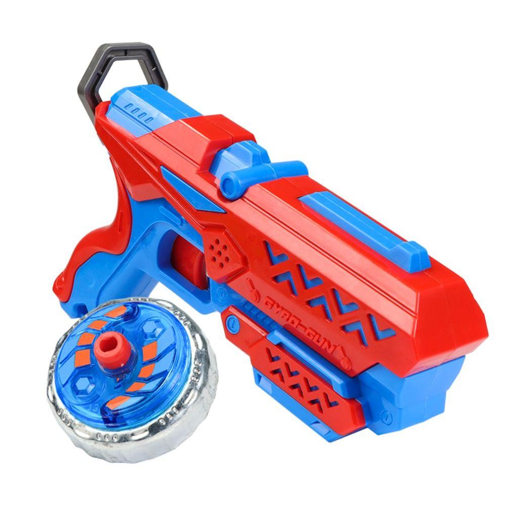 Luminous Light Drawstring Gyro Zinc Zinc Alloy Combination Spinning Top Outdoor Toys Rotating Gyro  Kids Toy
