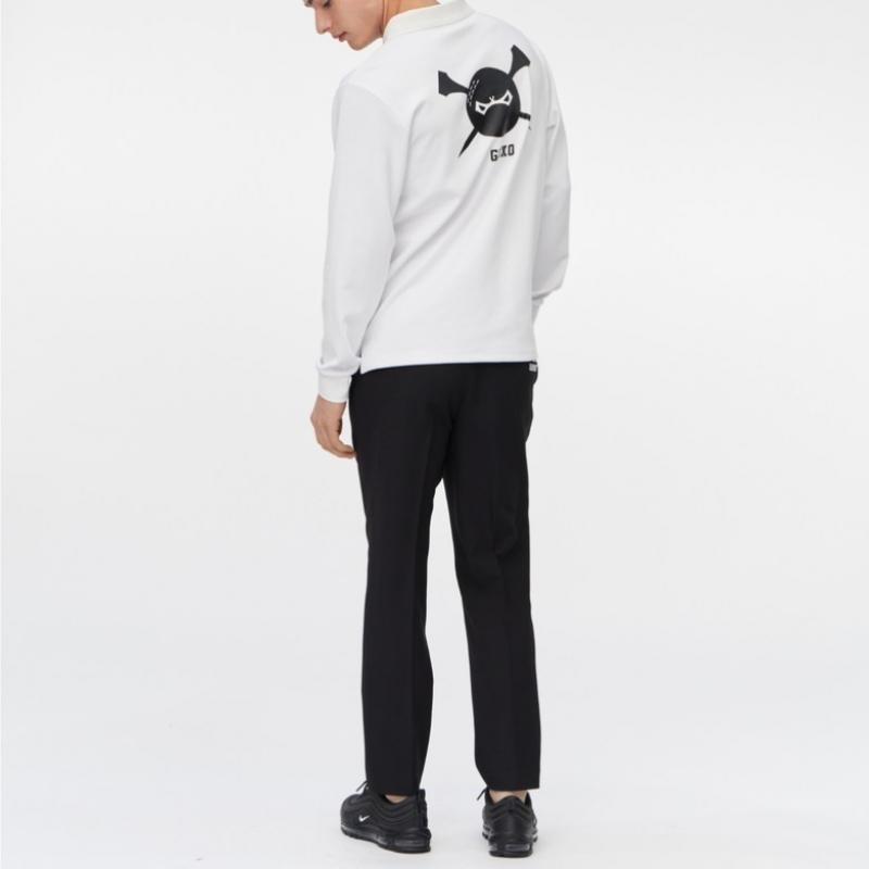 GOXO Tapered Fit Pintuck Pants Black Give Me Buddy