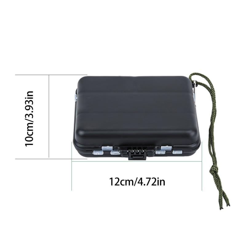 140-Piece Fishing Lure Accessory Kit With Swivels Connectors Sea Rock