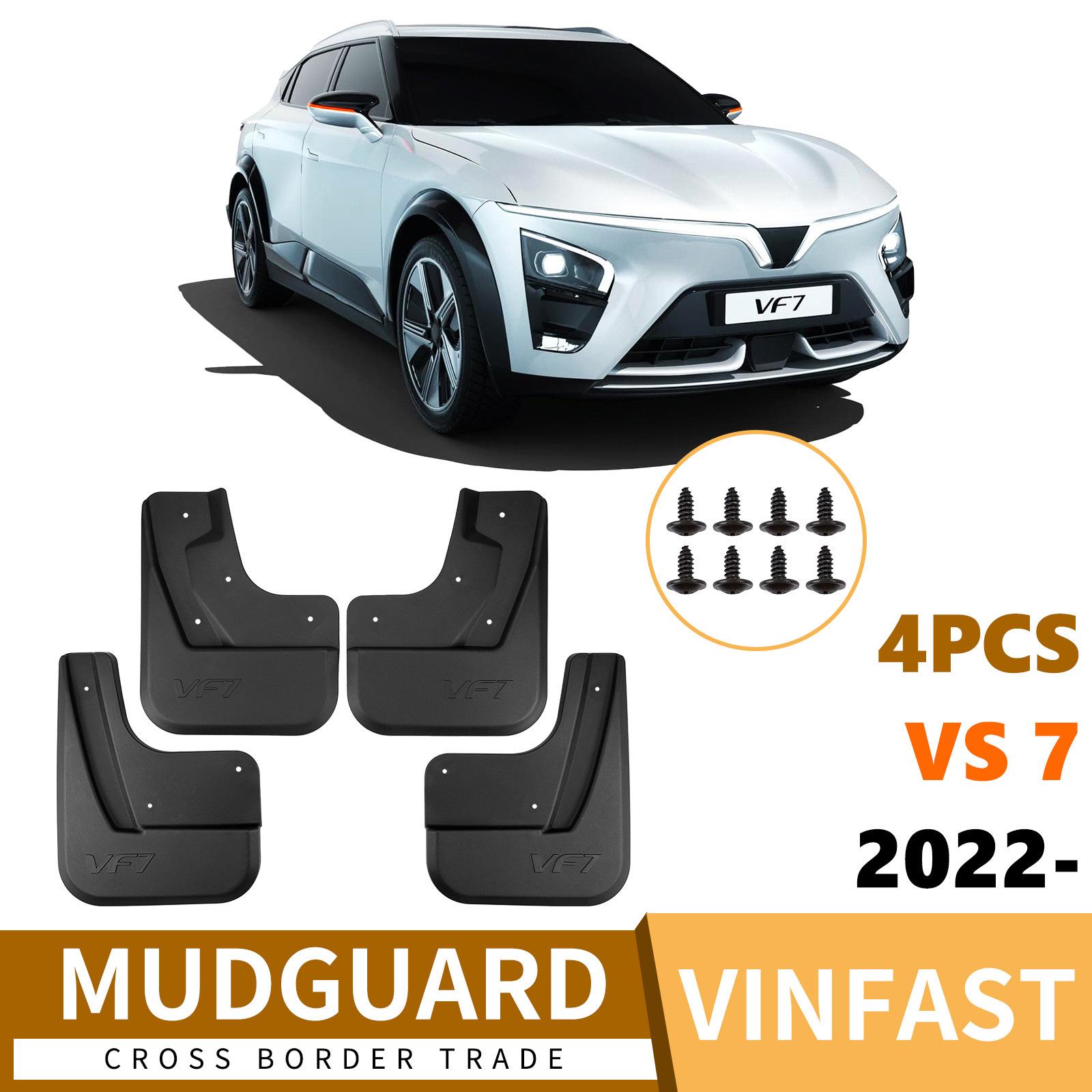 VinFast VF 7 2022-2026 Car Tire Leather Mudguards - Splash Protection Guards OPP Bag Packaging