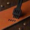 3pcs 2/4/6-prong Stitching Punch Tool Claw Tooth Design Leather Craft Chisel  For DIY Leather Craft