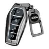 For BYD Dolphin Tang EV600 Han EV Yuan ATTO 3 Song PLUS Pro DMI Qin Zinc Alloy Car Key Case Remote Cover Keychain Accessories