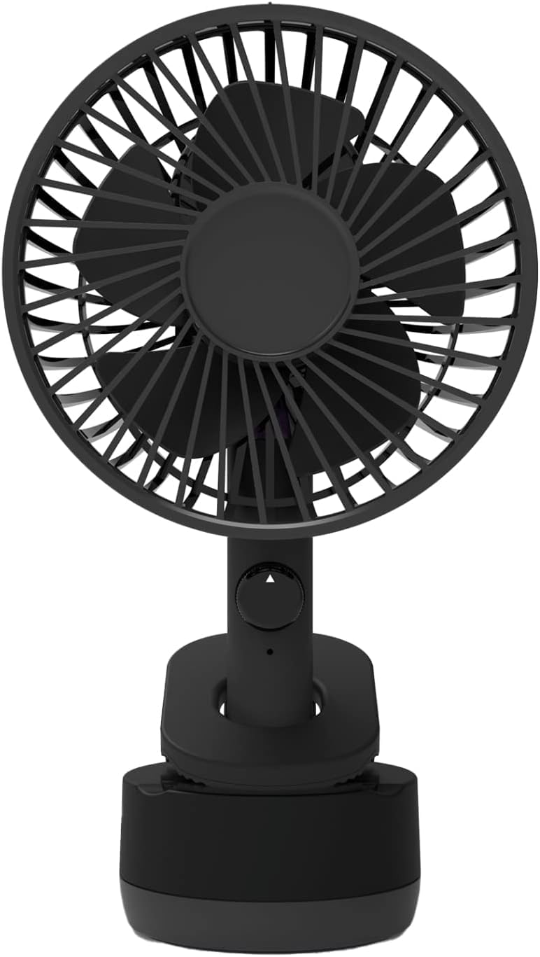 

Topland Desktop Circulator for Car and Dual Power Sources Oscillating Adjustable Black SF-DFK39BK Fan, Camping, (Car/USB), Head, Angle, Clip, чорний