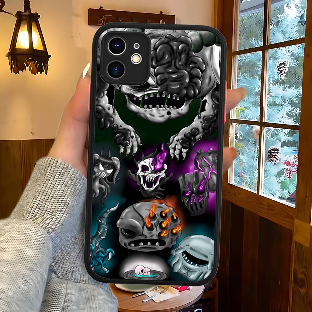 Game The Binding Of I-Isaac Matte Protective Case For IPhone 16 15 14 13 12 11 Pro Max X XS MAX Protection Case