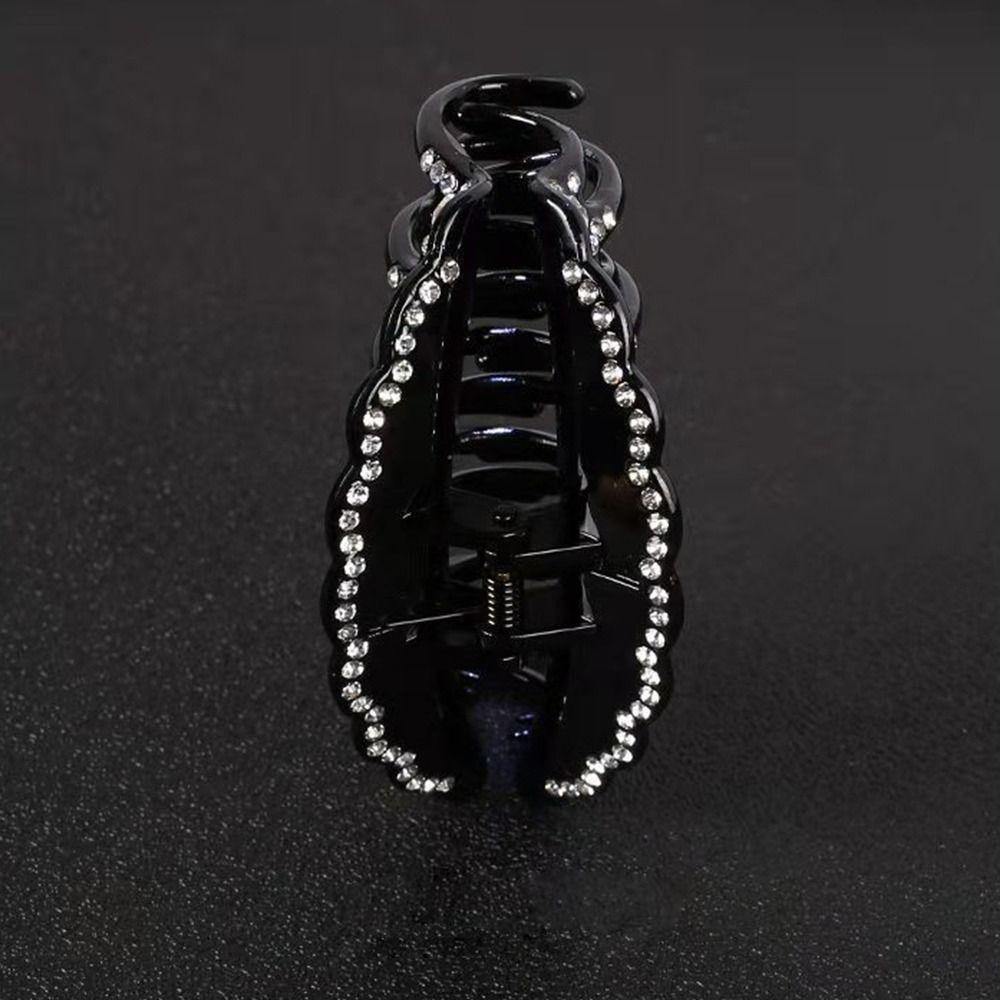 Fixing Ladies Hair Crystal Hair Clip Big Hairpin New Hair Accessories  Women Girls