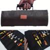 3 Pcs Heavy Duty Tool Bag ,Heavy Duty Tool Organizer for Men Women, Portable Tool Storage Box with 2 Detachable Zipper Pouch