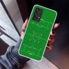 Football Soccer Tactics Time Phone Case For Samsung Galaxy A12 A52S A42 A32 A22 A51 A50 Note 20 Ultra 10 S10 Plus A71 A70 A31 A3