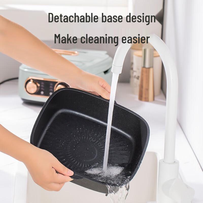 MONDA 4L Multi-function Electric Cooking Pot CN plug (adapter included)