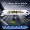 Solar Powered Car Air Purifier with Automatic Operation Parking Start Solar Charging Long Battery Life