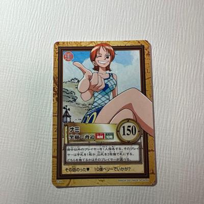 Used One Piece Hyper Battle Carddass C369 Nami Threatening with a Smile