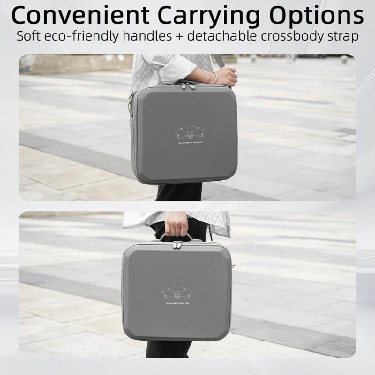 Multifunctional Controller Storage Bag High Density Padding Weatherproof Heavy Duty Protective Carriers for Drones 4PRO