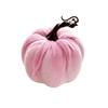 Halloween Velvet Pumpkin 13 Inch Decoration for Fall Home Accents