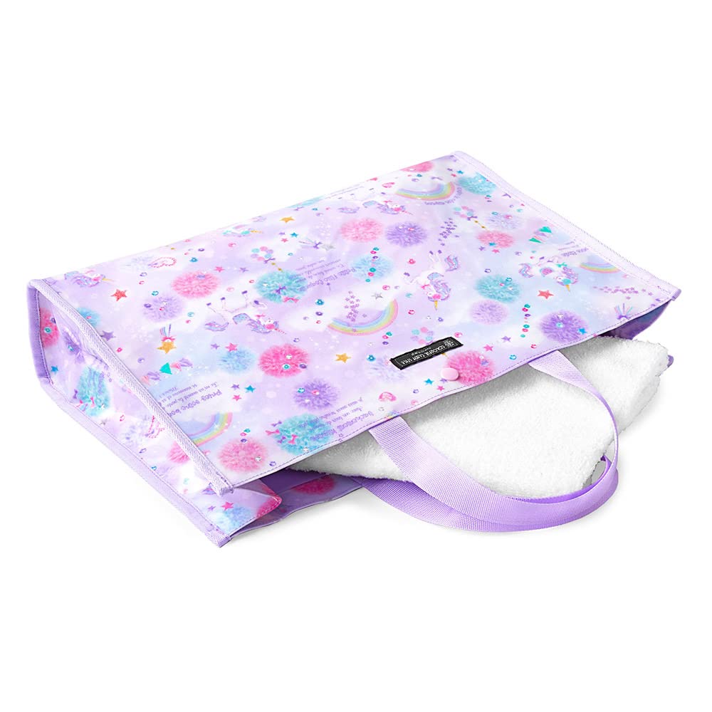 BUNTE CANDY STYLE Pooltasche Mädchen Kinder Vinyl Wasserdicht Wasserabweisend Schwimmtasche Einhorn Fantasie CGN0354800