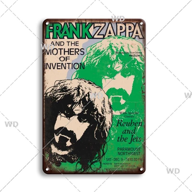 Retro Famous Rock Band Tin Sign Singer Poster Metal Plaque Vintage Metal Plate For Coffee Bar Pub Man Cave Room Home Wall Decor
