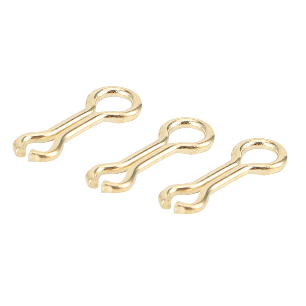 300PCS Carp Fishing Wire Eyes Sinker Steel Alloy Screw S Mould Loops Tackle Accessory