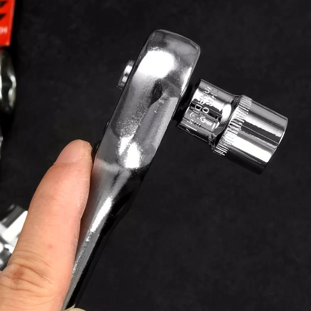 12Pcs/Set 4-13mm Ratchet Socket Wrench Set Quick Release Automotive Repair Tool Set  Boat