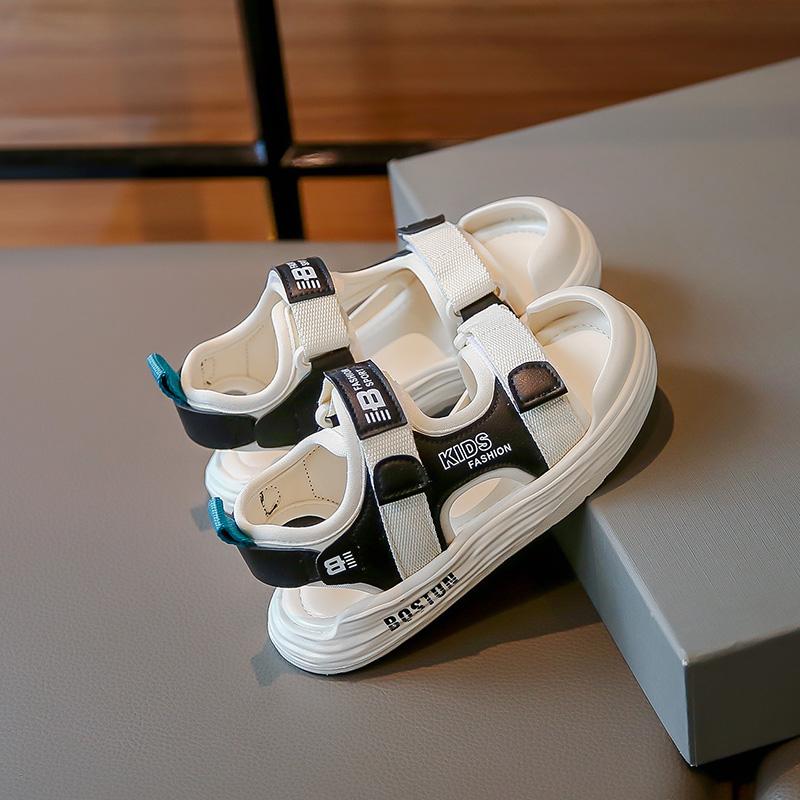 23-36 Детская модная тенденция на липучке Спортивная и повседневная обувь Сандалии — фото 3